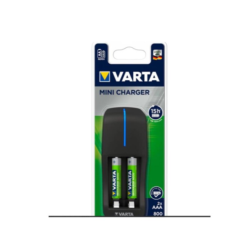 Carica Batteria Varta con 2 batterie AAA incluse - 57646201421