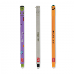 Set di 3 Penne Gel Cancellabili - Erasable Pen - LEGAMI