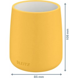 Portapenne in ceramica - Leitz Cosy Giallo - 53290019