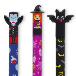 Halloween 2024 - Set di 3 Penne Gel Cancellabili LEGAMI - Erasable Pen VEPSET0008