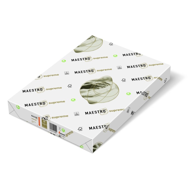 200 gr - Carta MAESTRO® supreme - A4 - bianco -  conf. 250 fogli