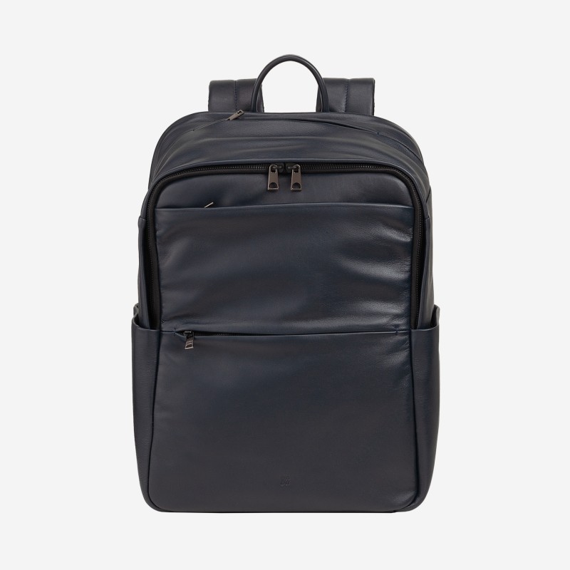 Zaino in pelle DUDU Colorful - Sydney - Blue Navy - 534-6057-07