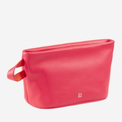 Beauty case da viaggio grande pelle Colorful Fuerteventura DUDU | dudubags - Lampone - 534-6038-25