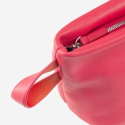 Beauty case da viaggio grande pelle Colorful Fuerteventura DUDU | dudubags - Lampone - 534-6038-25