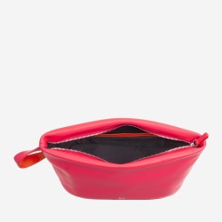 Beauty case da viaggio grande pelle Colorful Fuerteventura DUDU | dudubags - Lampone - 534-6038-25