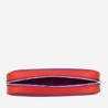 Portapenne Thani DuDu® in pelle – Astuccio compatto unisex - Fucsia/rosso - 534-1516-12