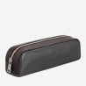Portapenne Thani DuDu® in pelle – Astuccio compatto unisex - Antracite - 534-1516-23