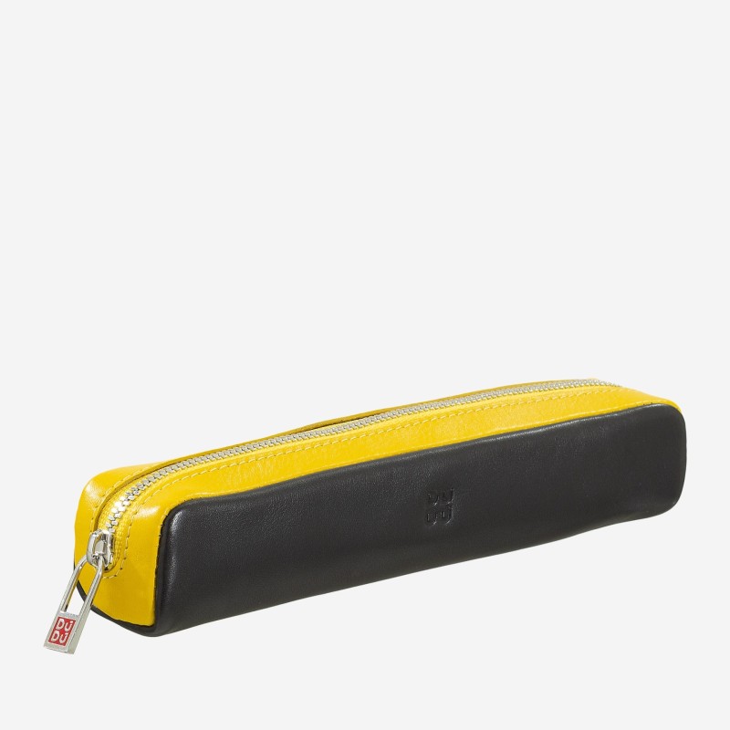 Portapenne Colorful DuDu® in pelle – Pencil Case - nero - 534-5037-01