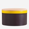 Barattolo portaoggetti in pelle Colorful - Kandinskij DUDU - Burgundy - 534-5001-11