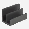 Set da scrivania in pelle Colorful DUDU - Desk set - Antracite - 534-1550-23