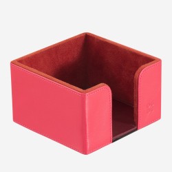 Set da scrivania in pelle Colorful DUDU - Desk set - Rosso Lampone - 534-1550-25
