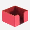 Set da scrivania in pelle Colorful DUDU - Desk set - Rosso Lampone - 534-1550-25