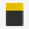 Portapenne da scrivania in pelle design Colorful - Pen Holder DUDU - Nero / giallo - 534-5033-01
