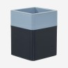 Portapenne da scrivania in pelle design Colorful - Pen Holder DUDU - Blu Navy - 534-5033-07