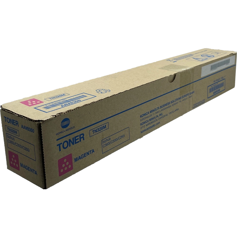 TN328M - Toner Magenta - Konica Minolta originale - AAV8350