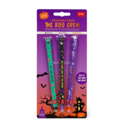 Halloween 2025 - Set di 3 Penne Gel Cancellabili - The Boo Crew - Erasable Pen - VEPSET0013