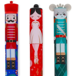 Set di 3 Penne Gel Cancellabili - The Nutcracker - Erasable Pen - VEPSET0014