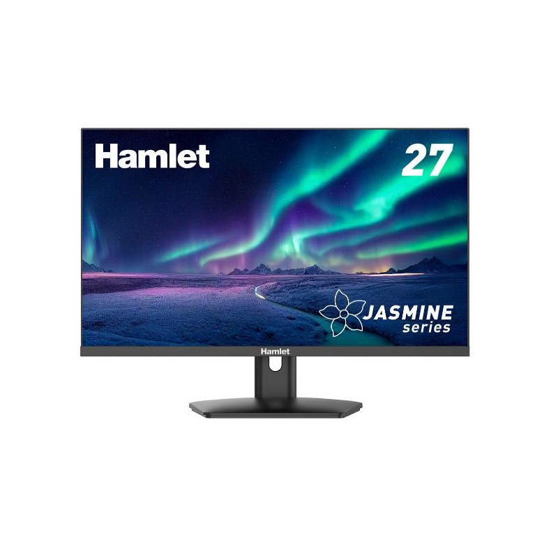 Monitor 27 pollici - Hamlet HM27JF-V -Multimediale. Ingressi HDMI + VGA