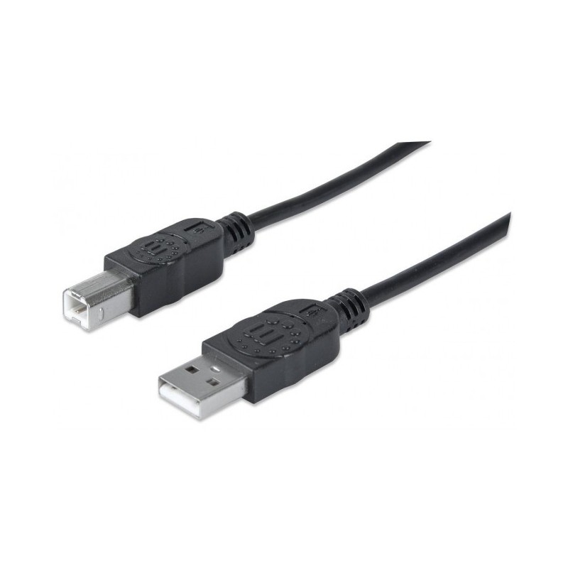 Cavo USB 2.0 Tipo A maschio / Tipo B maschio - 3 metri