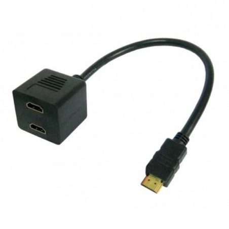 Splitter HDMI 1 hdmi maschio / 2 hdmi femmina
