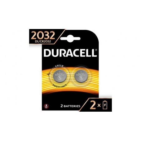2032 Duracell - confezione da 2 batterie
