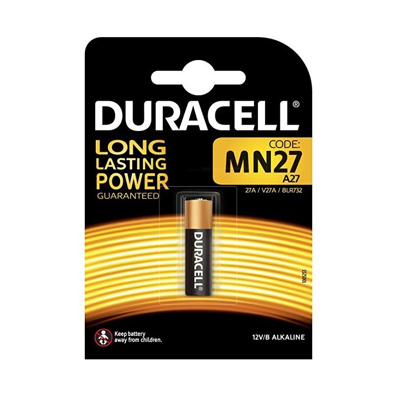MN27 Duracell - confezione da 1 batteria