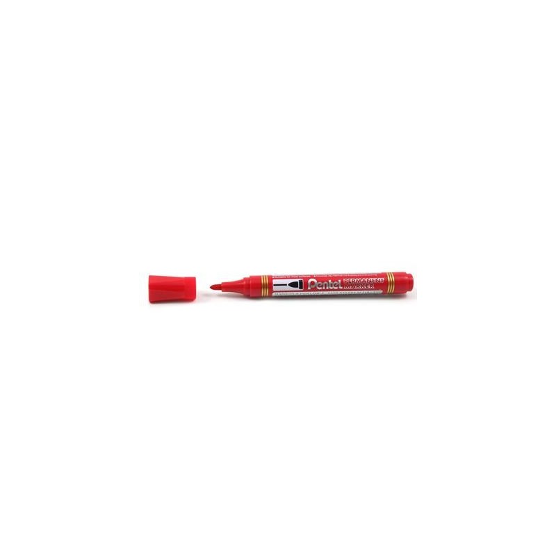 Rosso - Tonda - N850 Pentel marcatore permanente