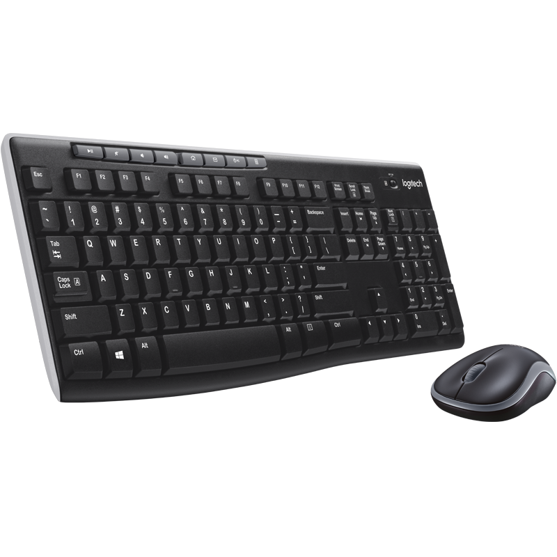 MK270 - Kit tastiera e mouse wireless Logitech