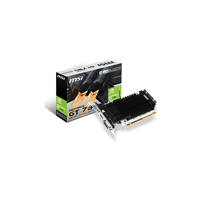SK VIDEO MSI GEFORCE GT730 2GB DDR3 -N730K-2GBD3H/LPV1