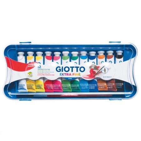 12 Colori Tempera Giotto 12ml - 304100